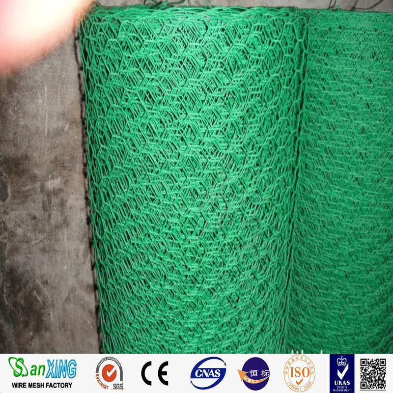 PVC Hexagonal Wire  Mesh 