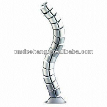 Plastic vertical tabletop cable management