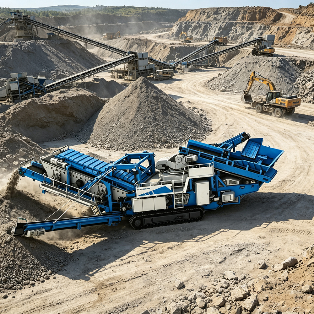 Máy nghiền côn di động (1) Mobile Cone Crusher (1)