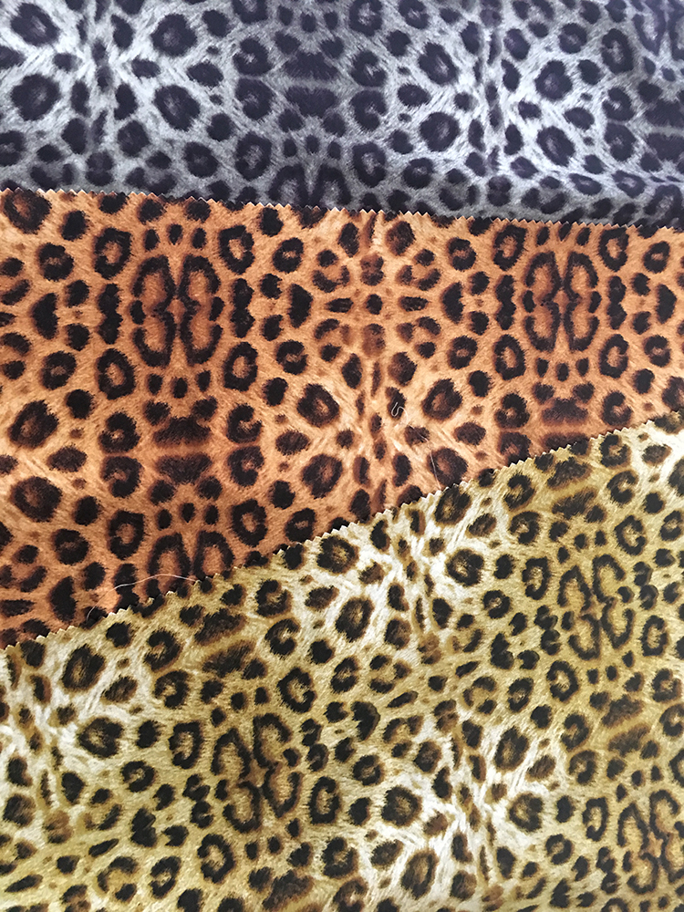 Animal Skin Rayon Poplin shuttle 45S Printing Fabric