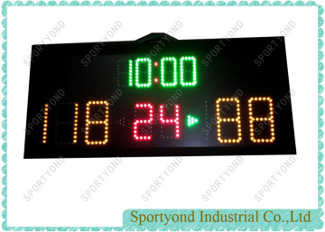 Tabletop basketball small electronic scoreboard