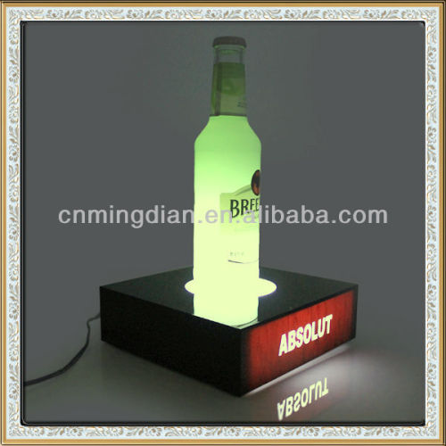 led bottle glorifier,bottle stand MD 2524,bottle glorifier display with led lighting