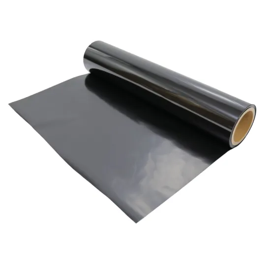 0.025mm Matte/Gratfy Surface Black Polyimide Film