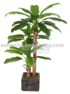 artificial tree leaves banana