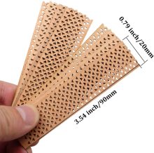 20mm x 90mm Wooden Wick Square Design Wood Wick Candle Wick