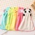 100% Microfiber Coral Fleece Hangle Cartoon Kitchen Hand Towel                        
                                                Quality Assured