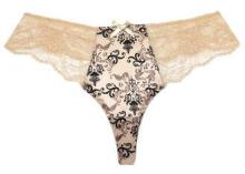 Customized Breathable Girls Satin Thongs Women Wearing Unde