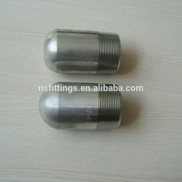 bull plug/forged fittings bull plug Electro Zinc Plated A105 MSS SP-95