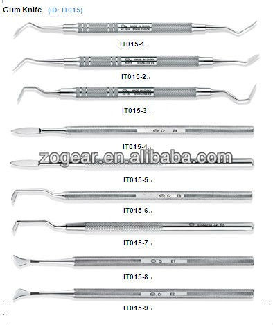 Dental instrument Gum Knife 1.9$/PCS