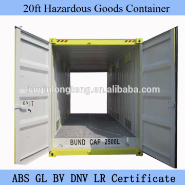 20ft Chemical Shipping Container, Hazardous Goods Container