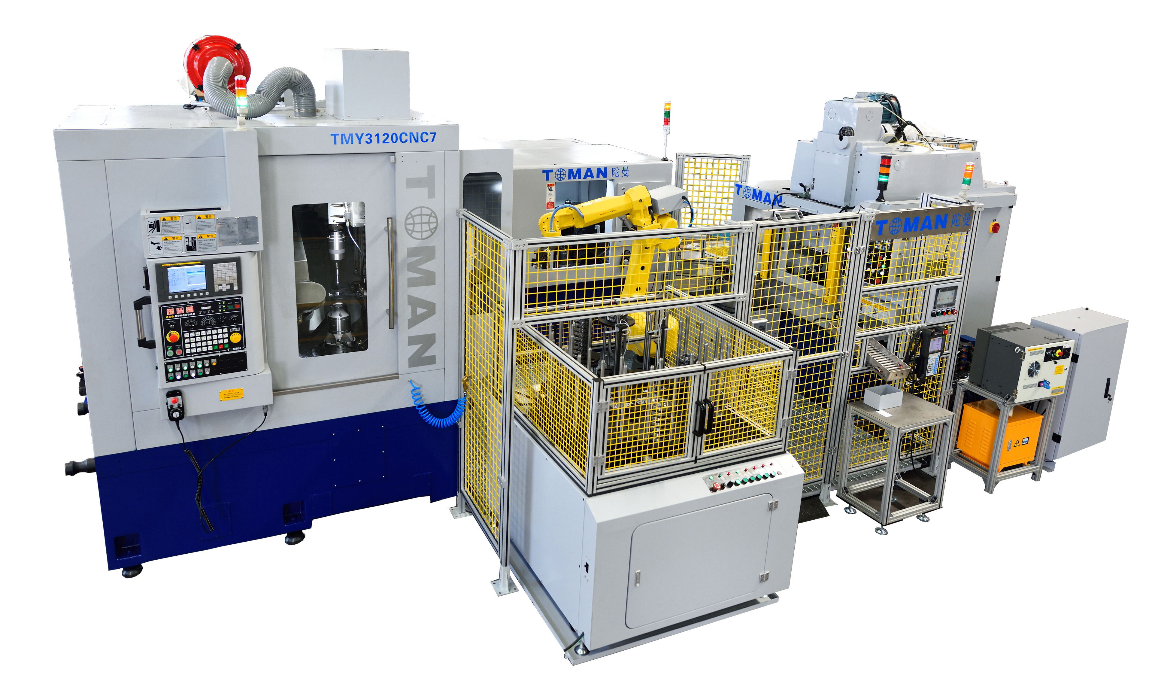 Gear hobbing  chamfering  shaving Automatic Production Line-Joint Robot Assembly Line