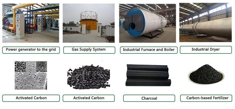 Biomass gasification power generation/biomass gasification power plant