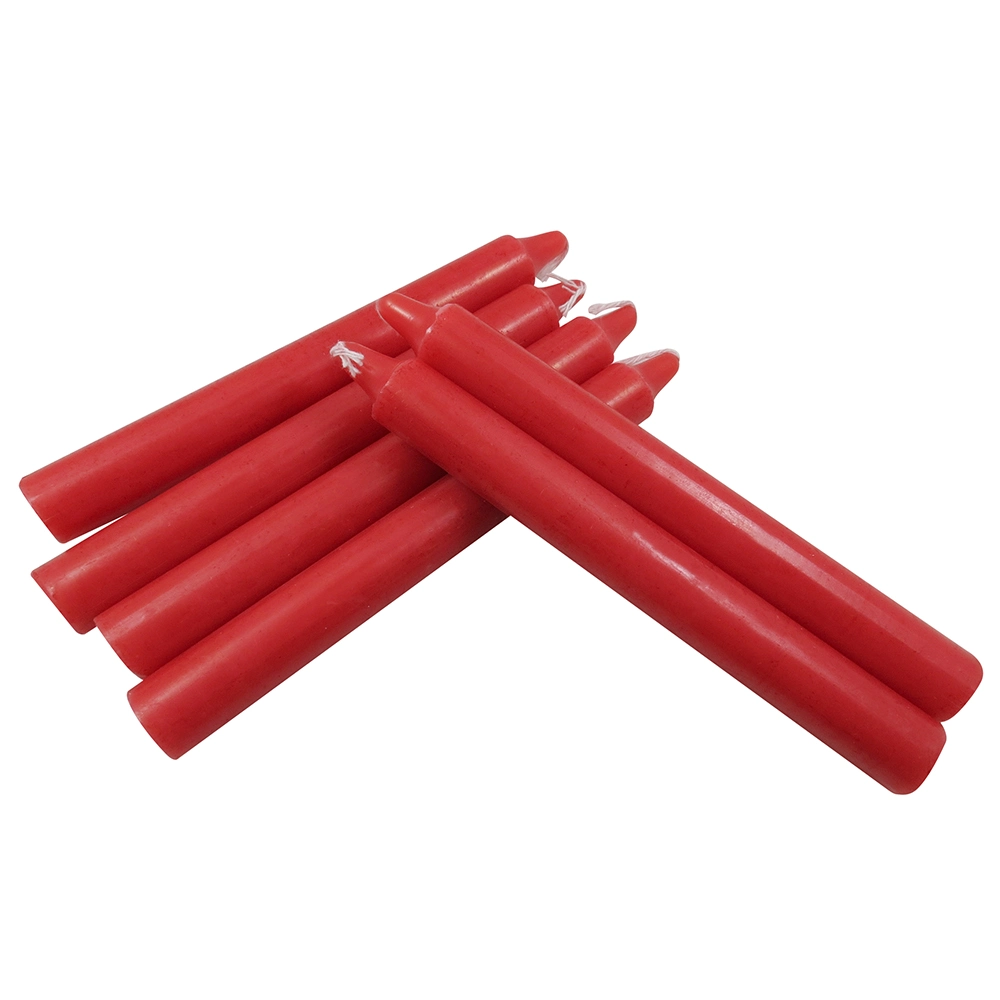 Long Time Burning Red Taper Dinner Candles with Good Quality