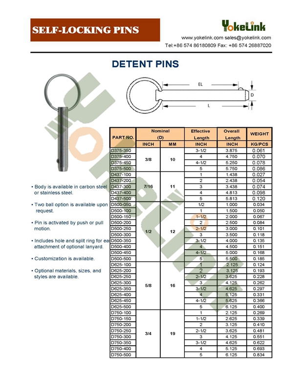 Yokelink Detent Pins Catalogue__2