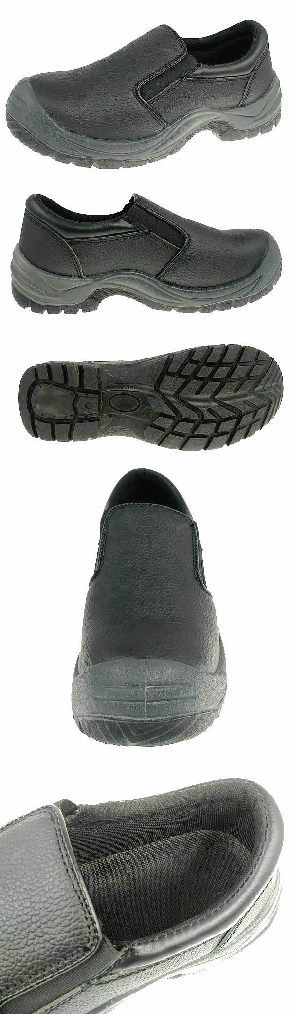 Low Cut Split Cow Leather Safety Footwear