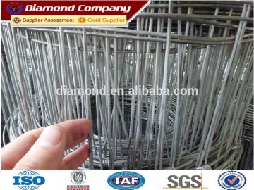 Low cost farm fencing iron wire netting