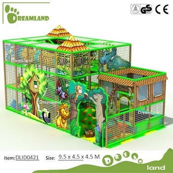 Jungle theme kids soft indoor playground