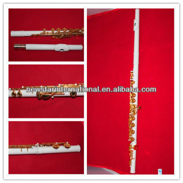 White lacquer phosphor copper flute