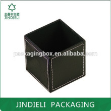 black leather packaging for photo frame