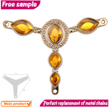 Charming Y shape PVC shoe lace chains