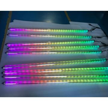 360 grados Madrix RGB Luz de tubo de píxel vertical