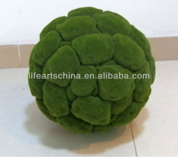 artificial moss, moss ball, moss decoration, any size is available