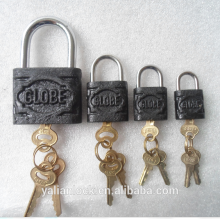 Best Price Best Quality Globe Cast Iron Padlock ,All Sizes Can Be Available