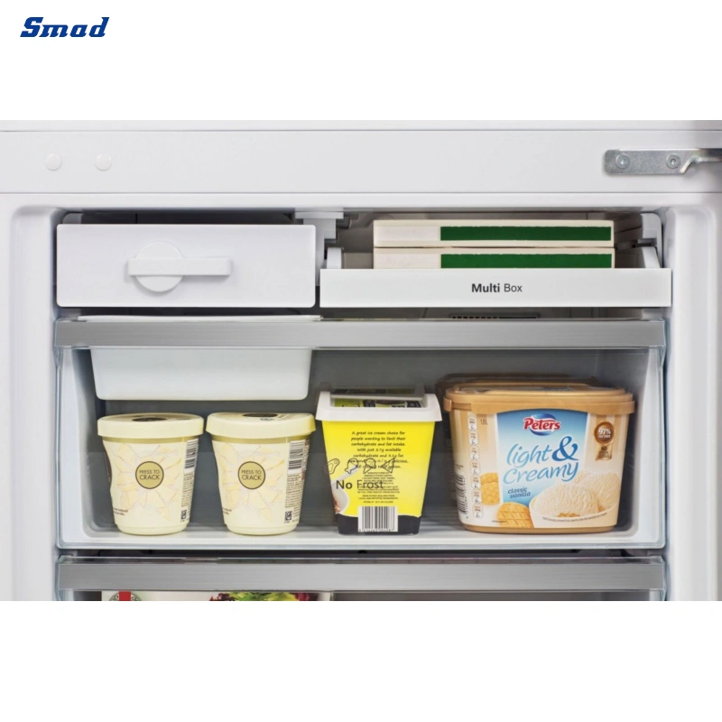 Smad No Frost Double Door Cold Bottom-Freezer Fridge