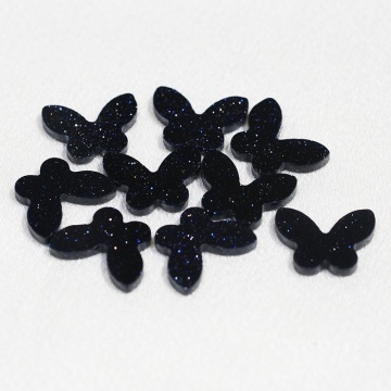 Double Plane Butterfly Natural Blue Sandstone Star Sapphire