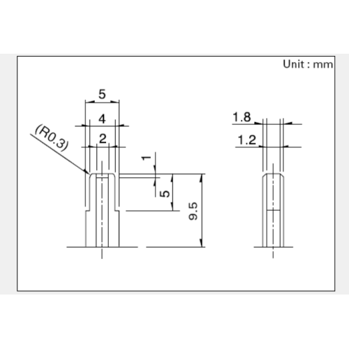 Potentiometer gelongsor siri Rs15j