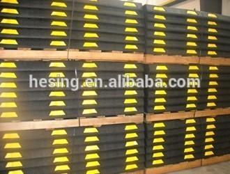 rubber wheel stopper/parking curbs/parking block/wheel stop