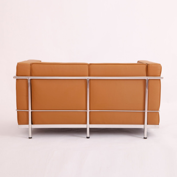 Le Corbusier LC2 2 Seater Leather Sofa