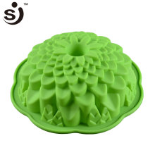 Flower Shaped Silicone Microwave Safe Cake Baking Pan Silicone Cake Pan