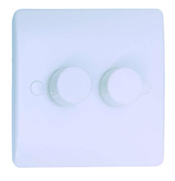 2Gang 2 Way 250W Dimmer Switch