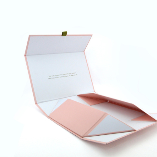 Collapsible Rigid Cardboard Shoe Gift Folding Box