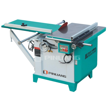 Universal Tilting Circular Saw MJ113TD - Woodworking Swing Angle Sliding Table Panel Saw