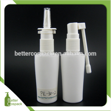 30ml plastic HDPE bottle nasal spray bottle pharmaceutical bottle
