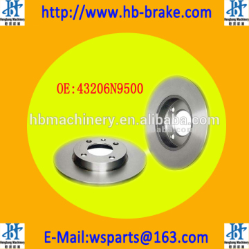 NISSAN car brake disc rotor 43206N9500