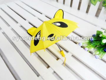 manual open ear cartoon children umbrella