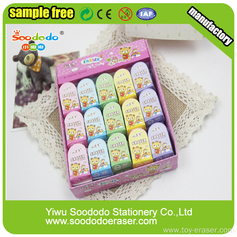 Cheap Promotional Fruit Scented Eraser For Children