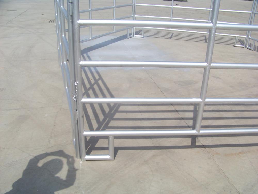 horse paddock fence horse rail galvanized panels