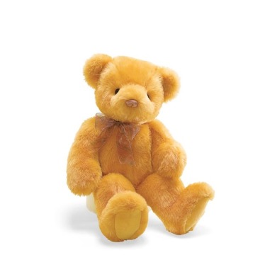 plush toy teddy bear, golden bear toy