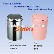 Automatic Sensor Trash Can Infrared Automatic Dustbin stainless steel waste bins