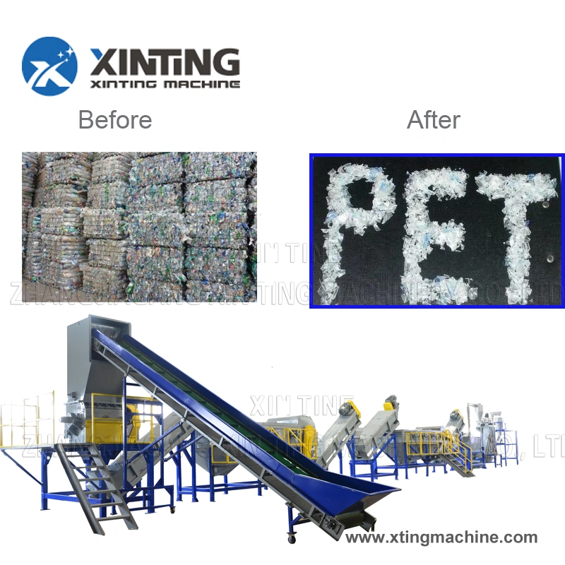 Waste Pet/HDPE Bottle LDPE/PP Films Woven Bags Crushing Washing Recycling Pelletizing/Granulation Machine Machine