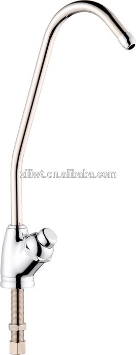 PE pipe Big bend faucet stainless steel 304 kitchen faucet