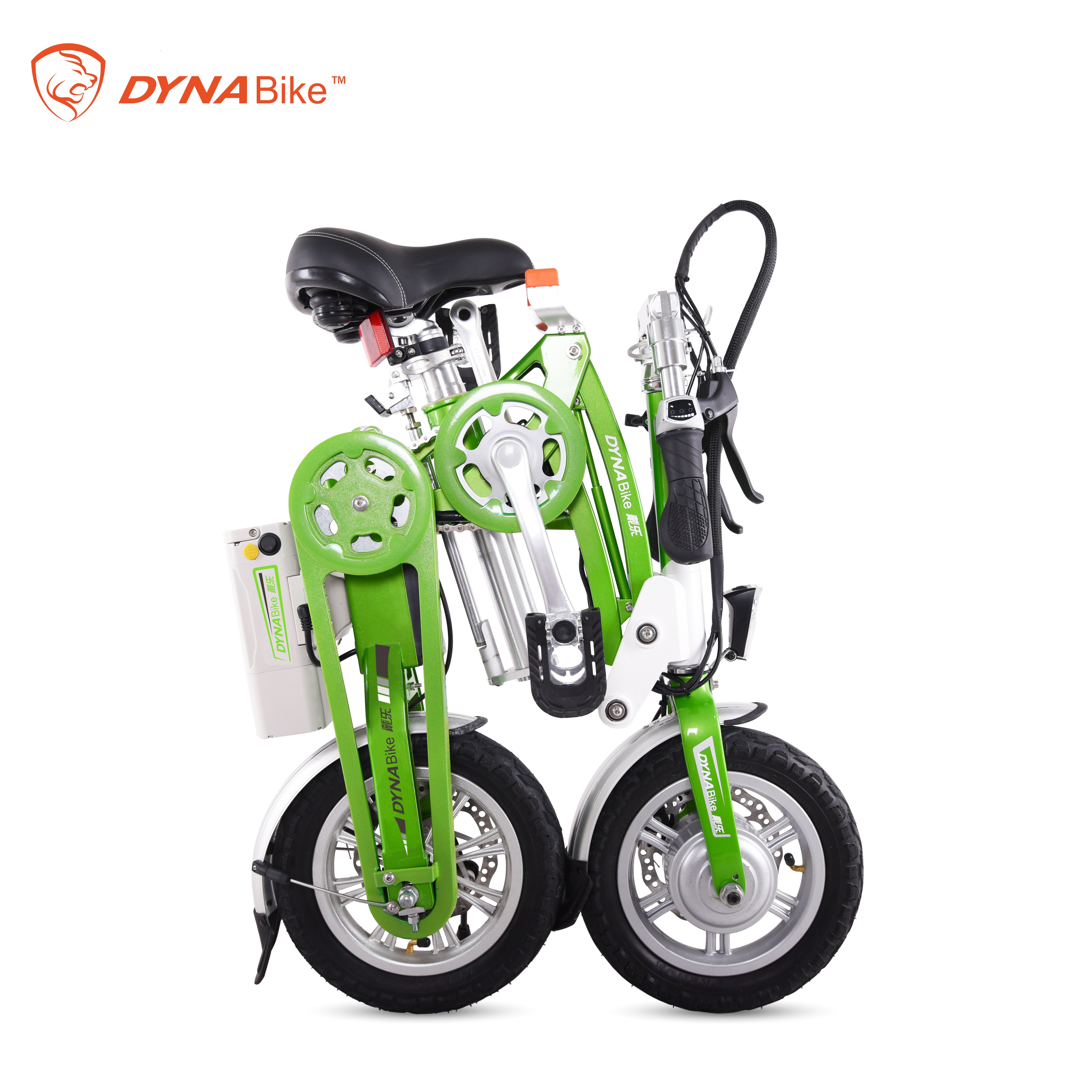 dynavolt 12 inch mini light folding e bike