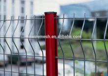 Framed panel welded wire mesh fence panel