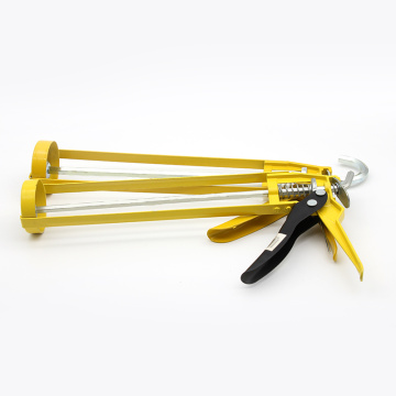 9inch squelette en acier arme de calfeutrage jaune / rouge