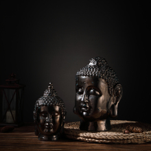Wholesale Europe-Inspired Large Porcelain Buddha Figures for Home Décor: Unique Ceramic Buddha Head Statues for Sale in China