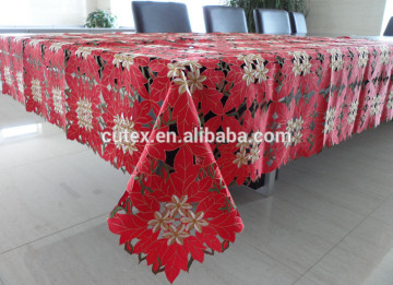 embroidered tablecloths factory